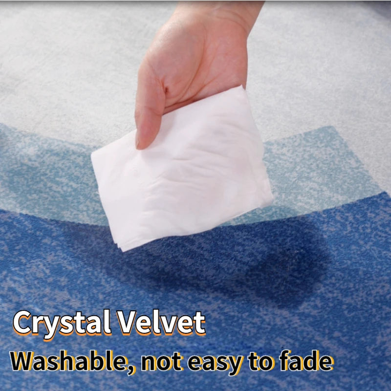 Solid Color Simple Area Rug